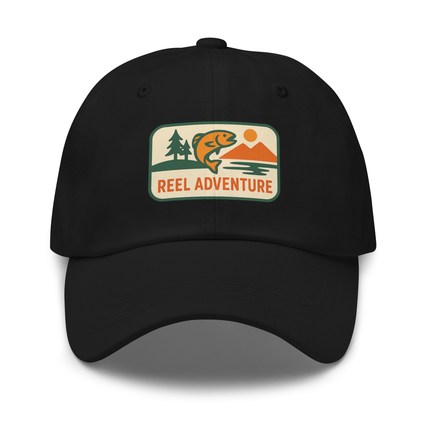 Reel Adventure Dad Hat - Fishing Edition