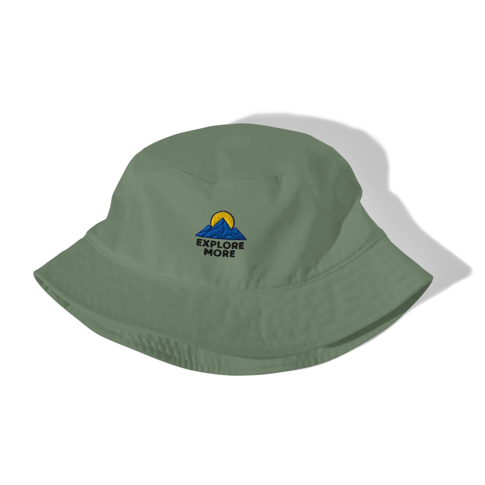 Eco Bucket Hat - 100% Organic Cotton